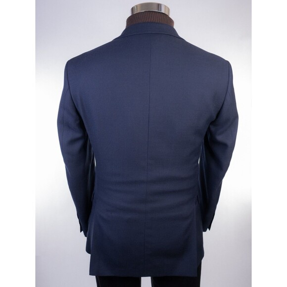 Michael Kors Sport Coat Jacket Blazer Navy Blue Sz 36R Wool Two Button Casual - Picture 8 of 15